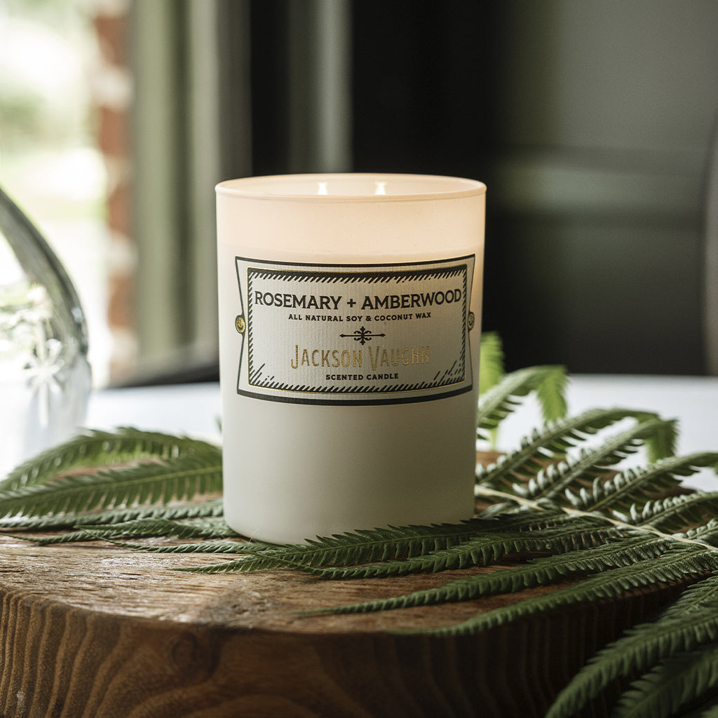 Rosemary + Amberwood Candle (Daily Rituals)